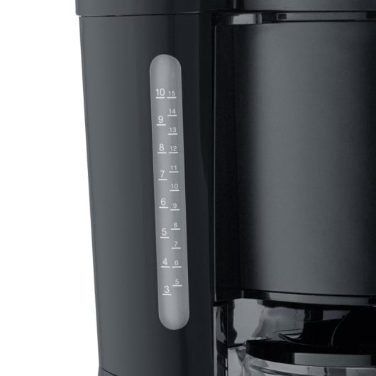 Severin KA 9554 Cafeteira Elétrica de 10 Chávenas 1000W Preto Mate