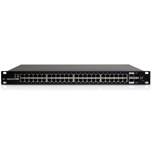 Ubiquiti ES-48-500W switch di rete Gestito L2/L3 Gigabit Ethernet (10/100/1000) Supporto Power over Ethernet (PoE) 1U Nero