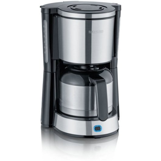 Cafetière Avec Verseuse Thermo Severin Ka 4847 - 8 Tasses 1000 W Inox / Noir
