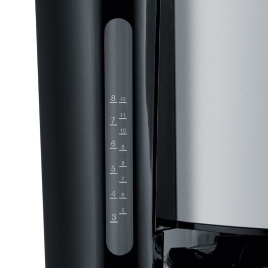 Cafetière Avec Verseuse Thermo Severin Ka 4847 - 8 Tasses 1000 W Inox / Noir