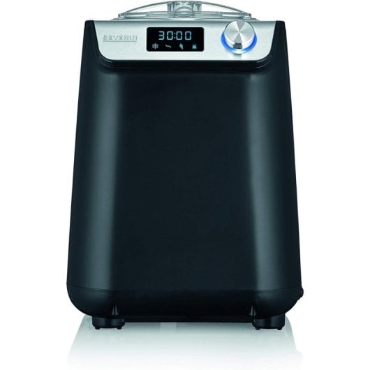 Severin EZ 7407 Heladera y Yogurtera Compacta 1.2L 135W Negra