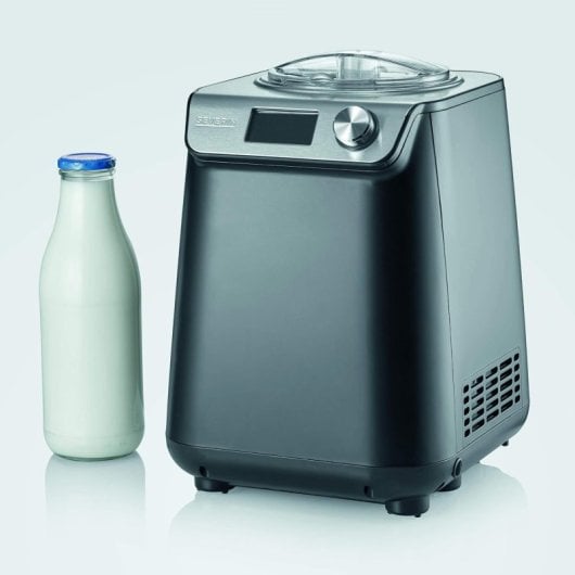Severin EZ 7407 Heladera y Yogurtera Compacta 1.2L 135W Negra