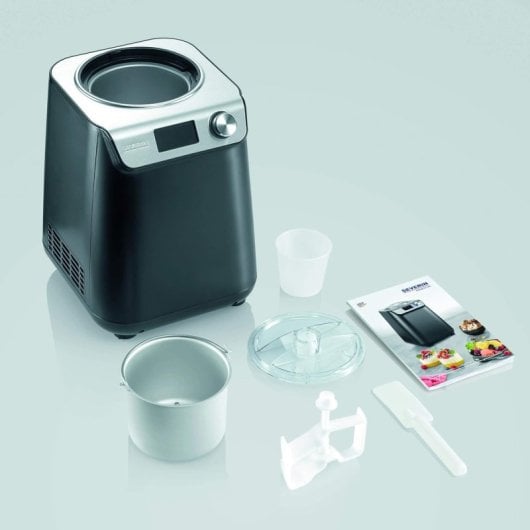 Severin EZ 7407 Heladera y Yogurtera Compacta 1.2L 135W Negra