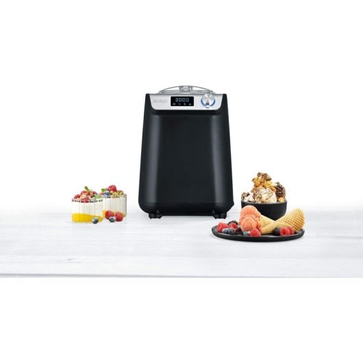 Severin EZ 7407 Heladera y Yogurtera Compacta 1.2L 135W Negra