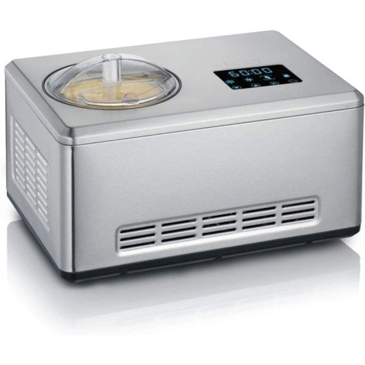 Réfrigérateur 2 en 1 avec fonction yaourt Severin Ez 7405 - 180 W 2 L. Inox brossé