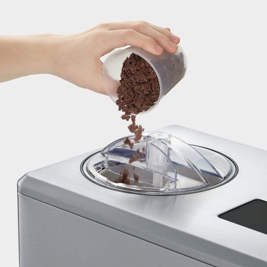 Réfrigérateur 2 en 1 avec fonction yaourt Severin Ez 7405 - 180 W 2 L. Inox brossé