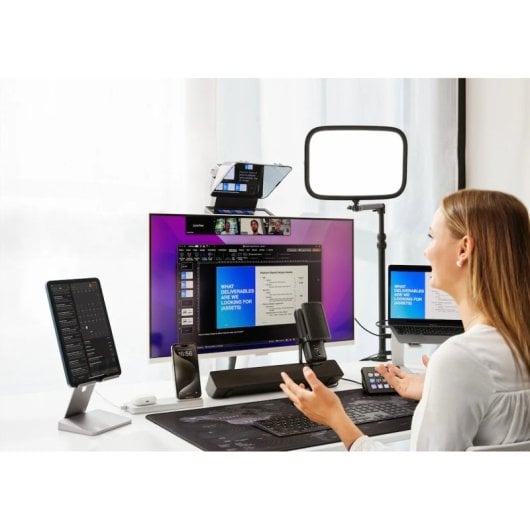 Elgato Prompter Teleprompter para Criador de Conteúdo