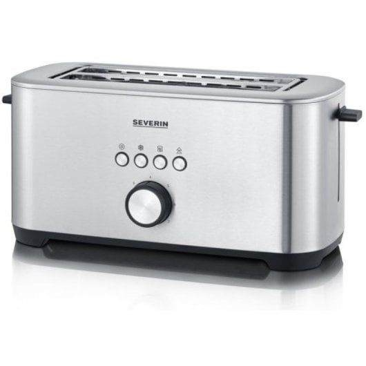 Grille-Pain Fonction Bagel Severin At 2621 - 2 Fentes Longues 1400 W Inox