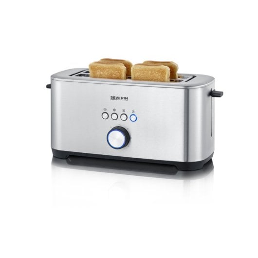 Grille-Pain Fonction Bagel Severin At 2621 - 2 Fentes Longues 1400 W Inox