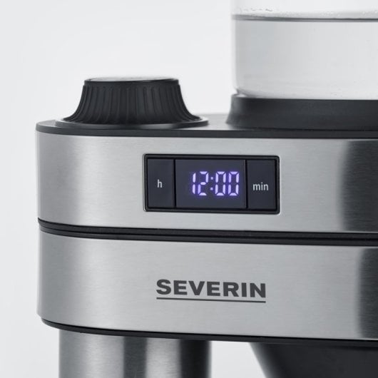 Severin KA 5763 Cafetière filtre 8 tasses 1450W Inox