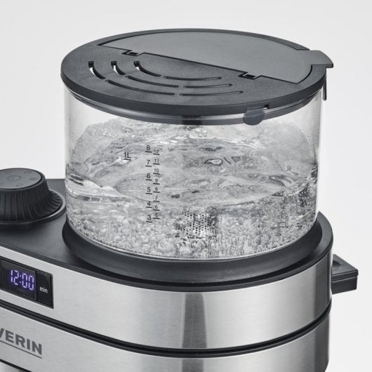 Severin KA 5763 Cafetière filtre 8 tasses 1450W Inox