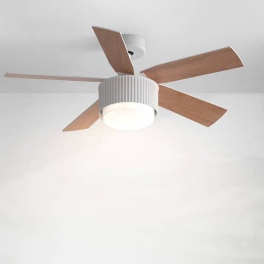 Universal Blue Morget 6042W Ventoinha de Teto com Pás Reversíveis e Luz LED 27W Branca