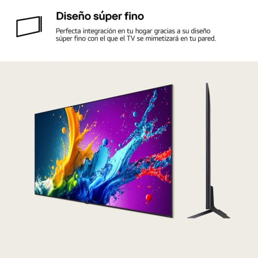 LG 75QNED87T6B 75" QNED UltraHD 4K HDR10 Pro 120Hz WebOS24 AI ThinQ