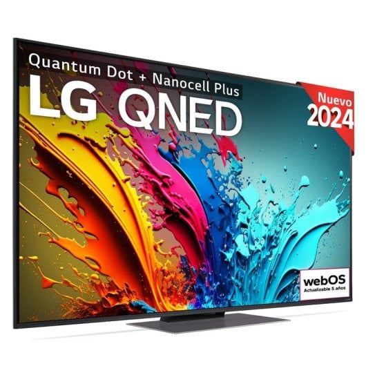 LG 55QNED87T6B 55" QNED UltraHD 4K HDR10 Pro 120Hz WebOS24 AI ThinQ