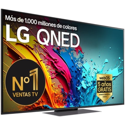 LG 55QNED87T6B 55" QNED UltraHD 4K HDR10 Pro 120Hz WebOS24 AI ThinQ