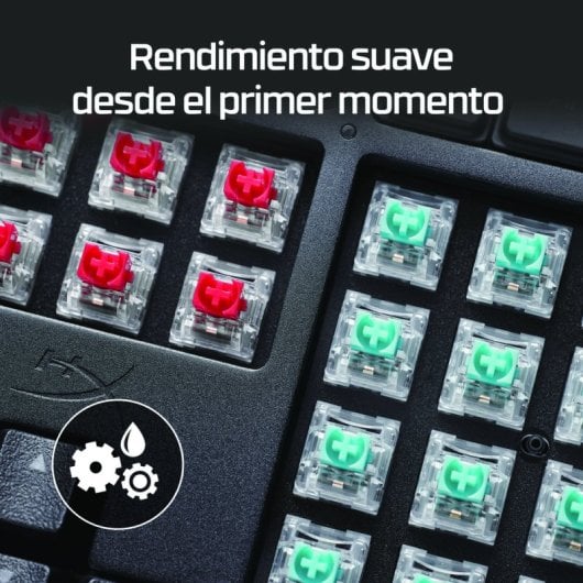 HyperX Interruptores/Switch Táctil Azul