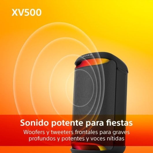 Haut-parleur de fête sans fil Sony SRS-XV500