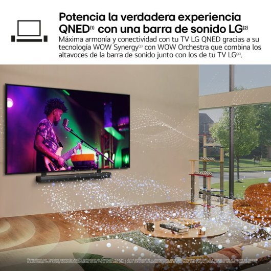 LG 86QNED91T6A 86" QNED MiniLED UltraHD 4K 120Hz WebOS24 AI ThinQ