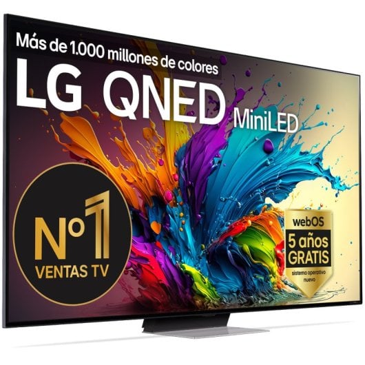 LG 75QNED91T6A 75" QNED MiniLED UltraHD 4K 120Hz WebOS24 AI ThinQ