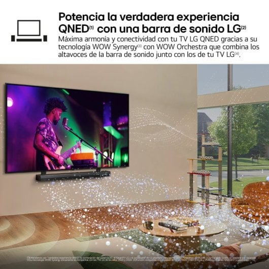 LG 75QNED91T6A 75" QNED MiniLED UltraHD 4K 120Hz WebOS24 AI ThinQ