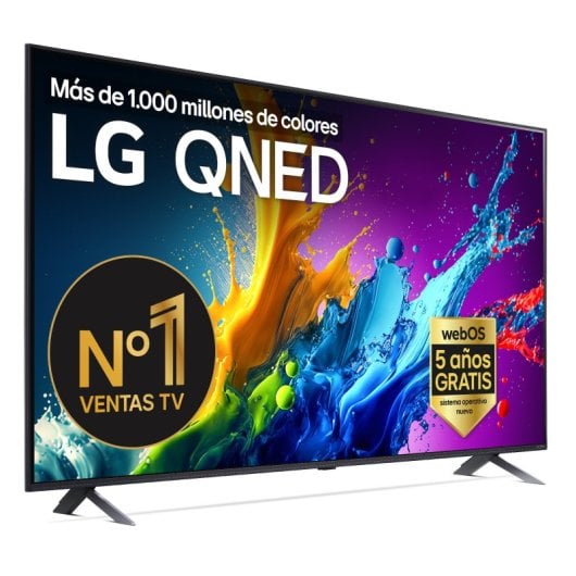 LG 43QNED80T6A 43" QNED UltraHD 4K HDR10 WebOS24 AI ThinQ