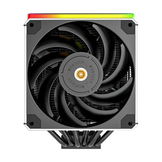Montech Metal DT24 Premium Ventilador CPU 2x120mm ARGB Negro
