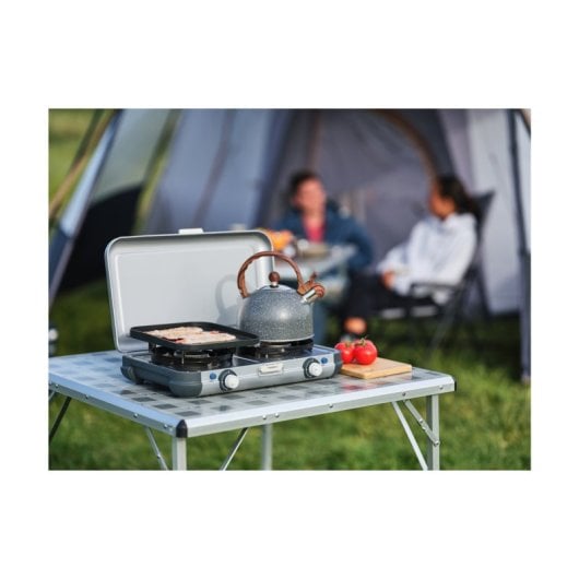 Campingaz Camping Kitchen 2 Grill & Go CV Hornillo Portátil 2 Quemadores Acero Inoxidable