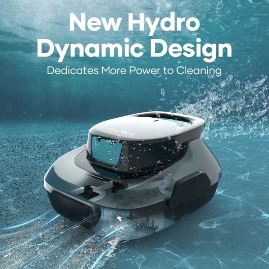 Aiper Scuba SE M3 Robot de Limpeza de Piscina 90min Autonomia Cinzento