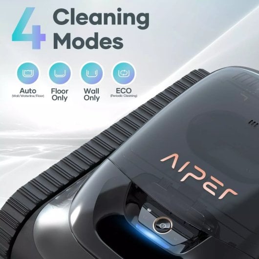 Aiper Scuba S1 M1 Limpia Fondos de Piscina 150min Autonomía 3.5L Gris