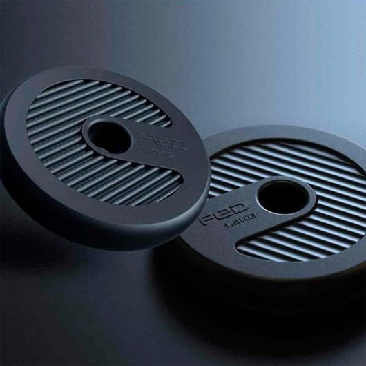 Xiaomi Fed Disque de musculation en fonte 1Kg Kit de poids compatible V1/V2 Conception modulaire