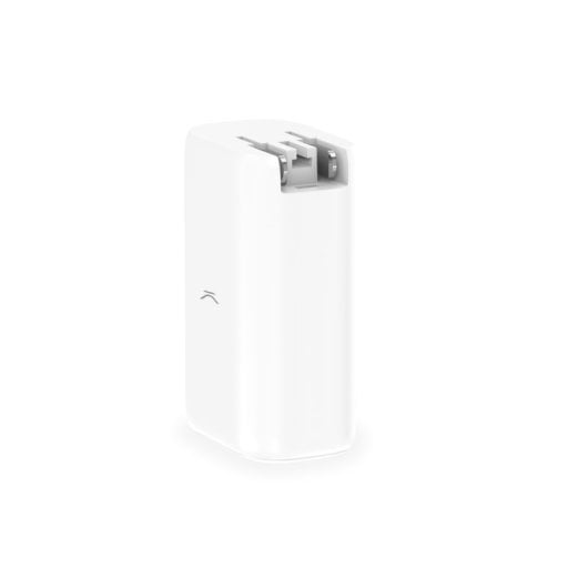 Caricabatterie di rete multiporta Ksix Gan da 65 W, PPS, PD, ricarica ultra veloce, connettori USA+UE+Regno Unito, bianco
