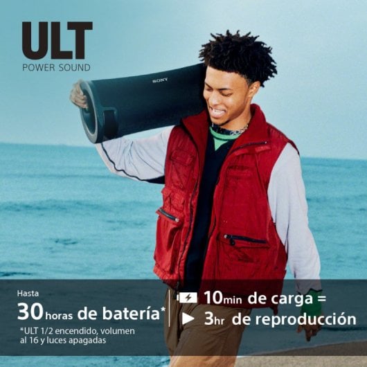 Sony ULT FIELD 7 Altavoz Portátil Bluetooth Negro