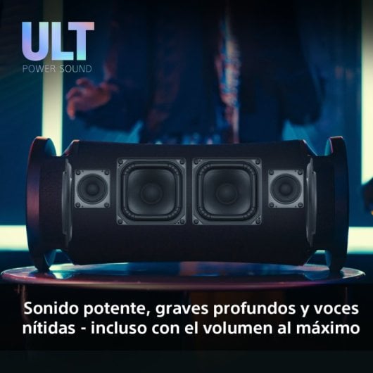 Sony ULT FIELD 7 Altavoz Portátil Bluetooth Negro
