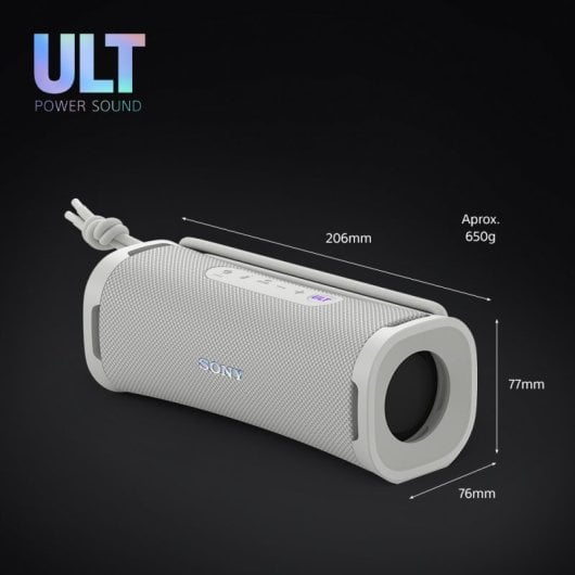 Sony ULT FIELD 1 Altavoz Portátil Bluetooth Blanco Crudo