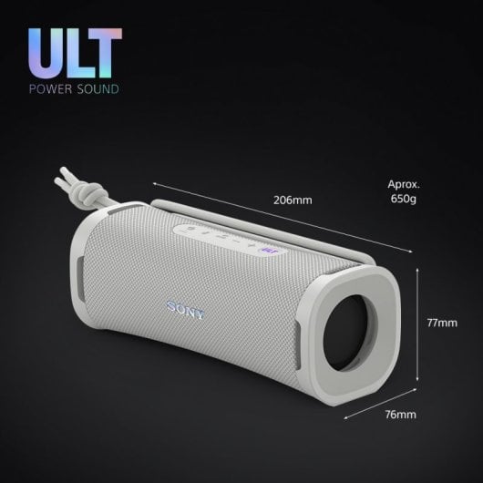 Altoparlante Bluetooth portatile Sony ULT FIELD 1 bianco grezzo