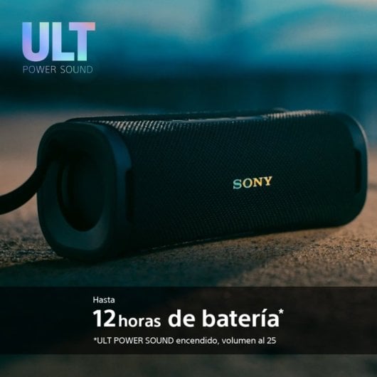 Sony ULT FIELD 1 Altavoz Portátil Bluetooth Negro