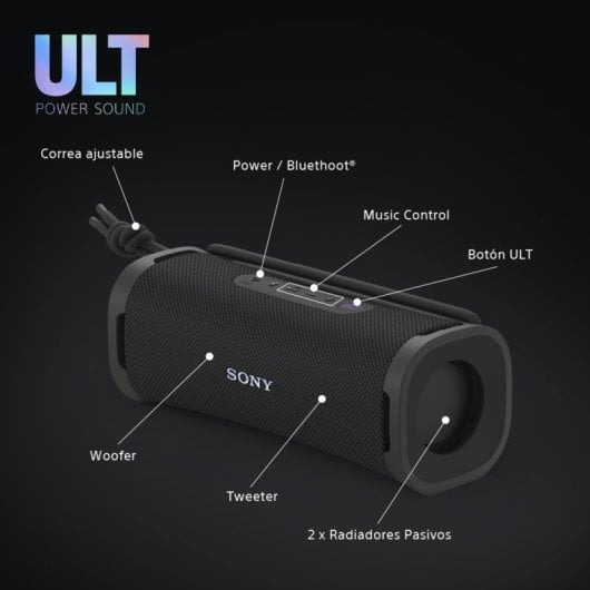 Sony ULT FIELD 1 Altavoz Portátil Bluetooth Negro