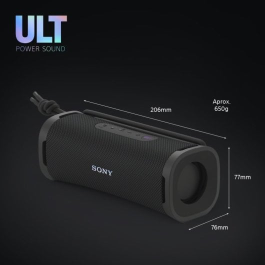 Sony ULT FIELD 1 Altavoz Portátil Bluetooth Negro