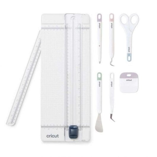 Conjunto de Ferramentas Cricut Essential Tool Set 7 Peças Branco