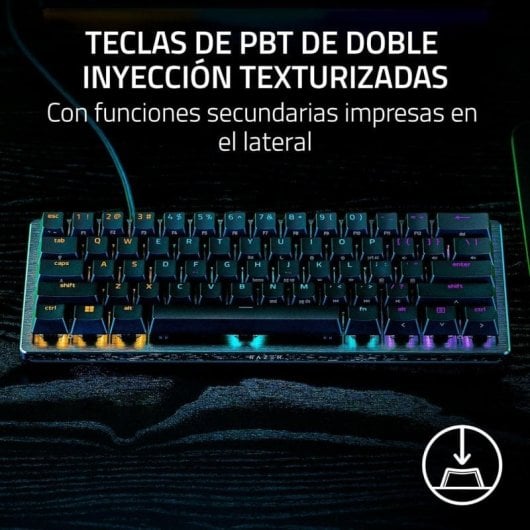 Razer Huntsman V3 Pro Mini tastiera da gioco meccanica Switch analogico ottico Gen2 layout USA nero