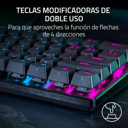 Razer Huntsman V3 Pro Mini Teclado Mecánico Gaming Switch Analog Optical Gen2 Layout USA Negro
