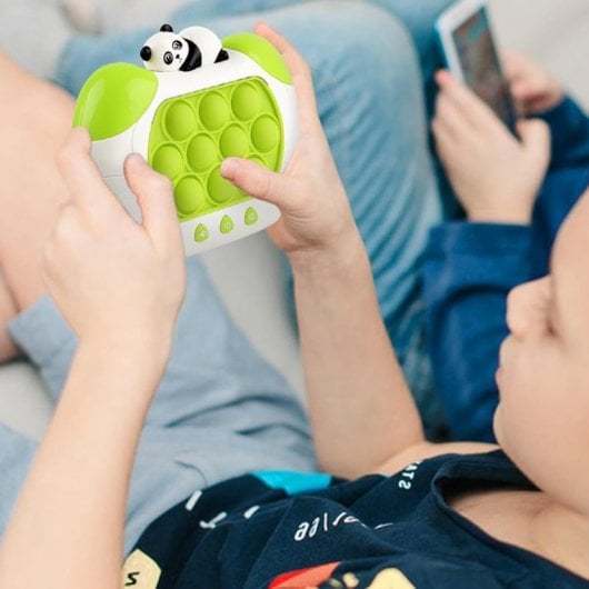 Juguete Electrónico Interactivo Klack'a'mole, Última Tendencia En Juguetes Sensoriales Unicornio Azul
