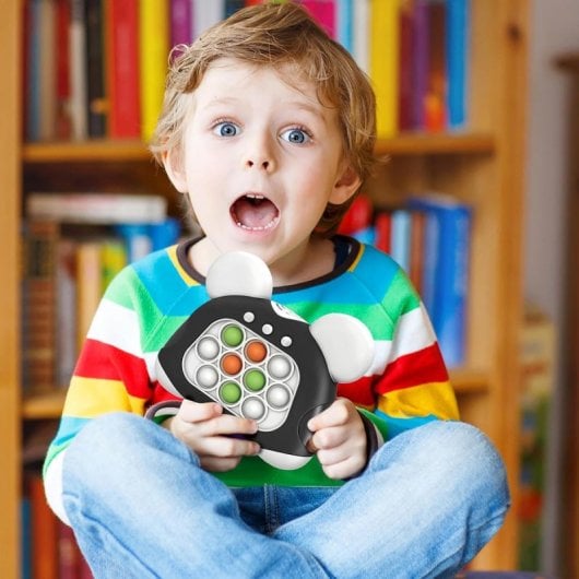 Juguete Electrónico Interactivo Klack'a'mole, Última Tendencia En Juguetes Sensoriales Unicornio Azul