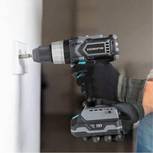 Taladro Cecotec CecoRaptor Perfect Drill 2020 Advance 20V 2.0Ah 2 Velocidades LED Incluye Brocas