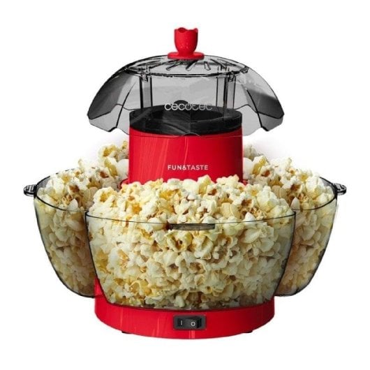 Palomitenmaschine Cecotec Fun&Taste P'Corn Lotus 1200 W 4,5 L Rot