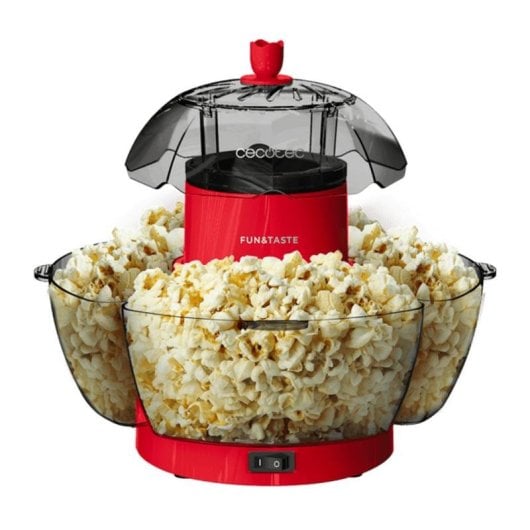 Palomitenmaschine Cecotec Fun&Taste P'Corn Lotus 1200 W 4,5 L Rot