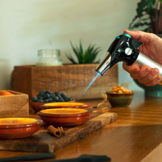 Torche en acier Cecotec Polka Flame-cook 1000