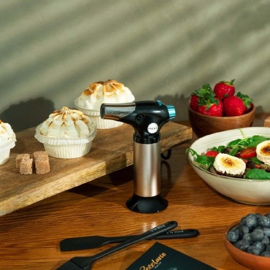Torche en acier Cecotec Polka Flame-cook 1000