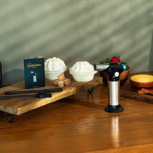 Torche en acier Cecotec Polka Flame-cook 1000