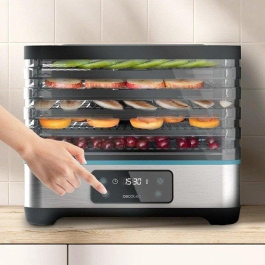 Deshidratador Cecotec VitaDry Pro 5 bandejas Acero Inoxidable Digital 300W